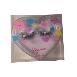 Lilly Lashes Faux 3D Full Mink Miami Lashentine False Eyelashes LV5 Black